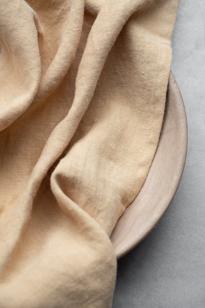 Napkins, Mushroom Pink Stonewashed (Set of 8) 100% Linen