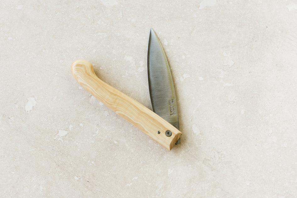 Carbon Steel Kitchen Knives - Boxwood Handle – Notary Ceramics