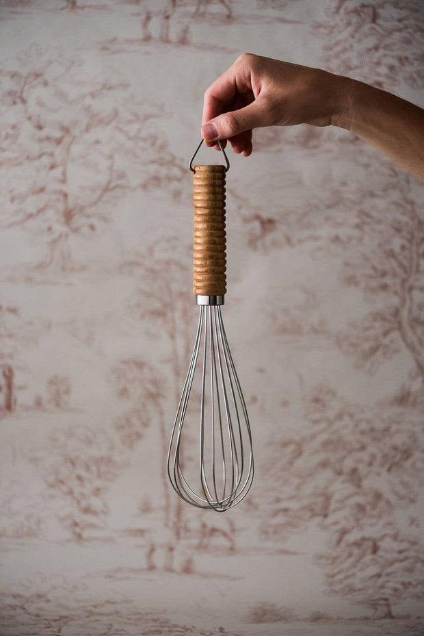 Wooden Handled Whisk