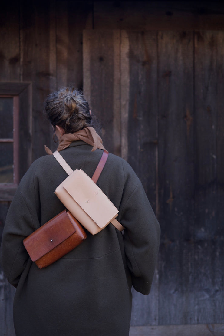 Handmade Leather Sling Bag