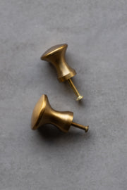 Round Brass Knobs