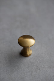 Round Brass Knobs