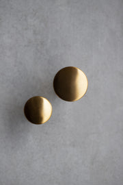 Round Brass Knobs