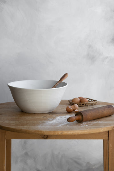 Deep Serving Bowl - Matte White