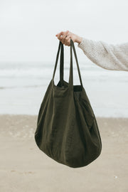 Linen Weekend Bag