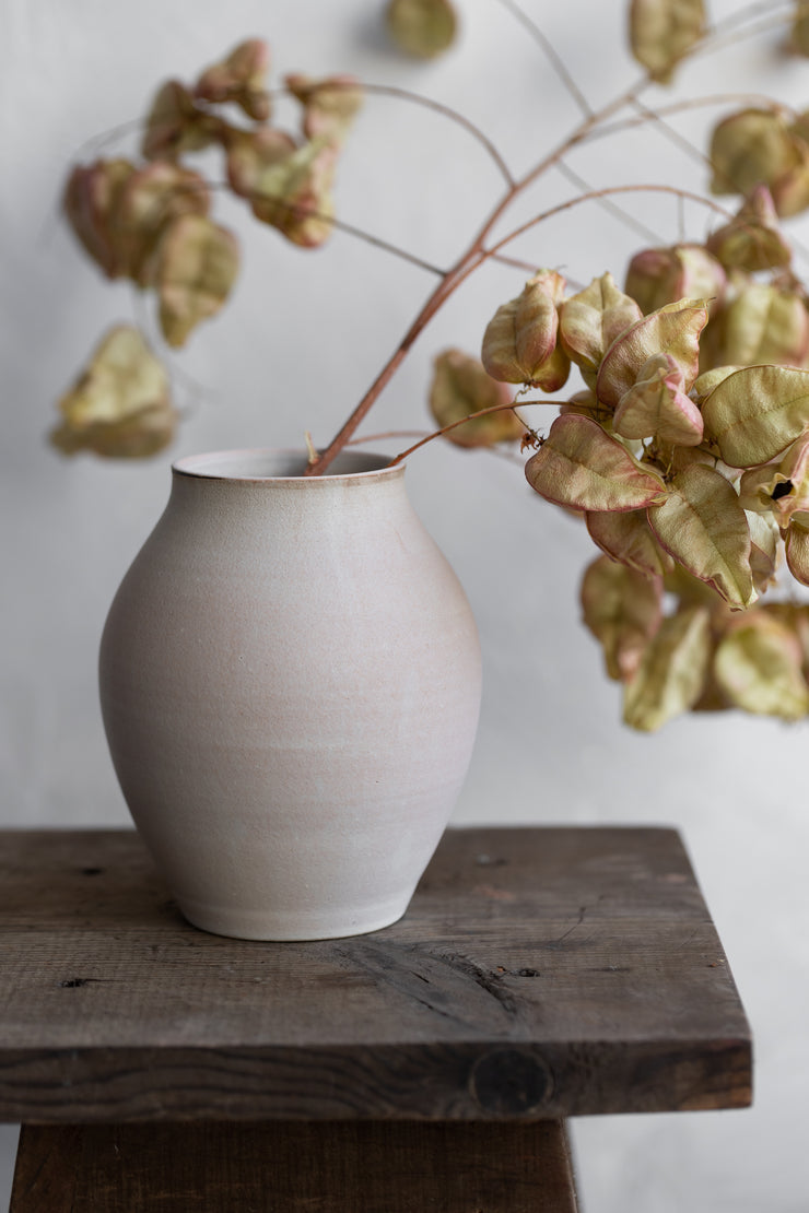 Tuber Vase - Matte Grey