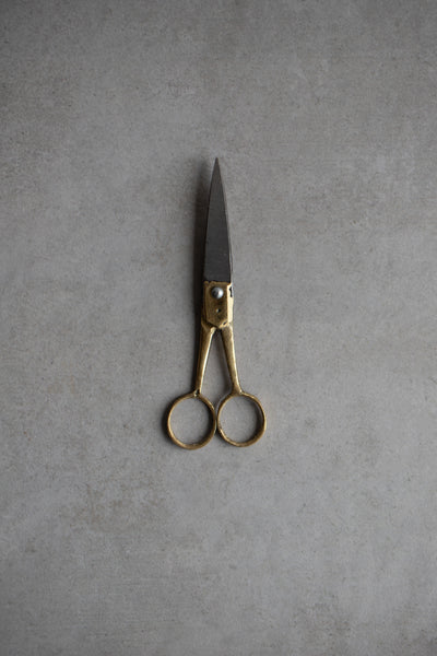 Petite Brass Handle Scissors