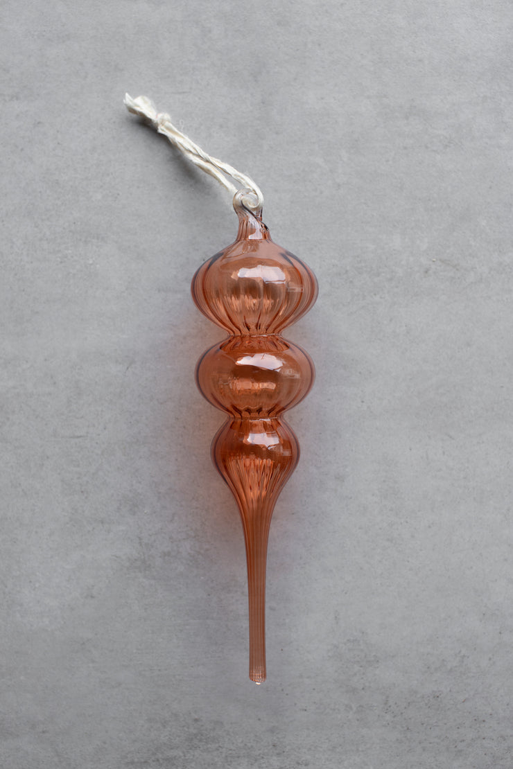 Spire Handblown Glass Ornament