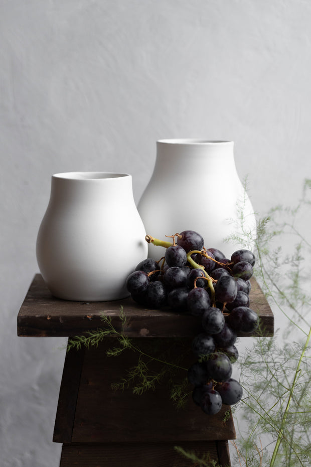 Onion Vase - Matte White