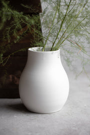 Onion Vase - Matte White