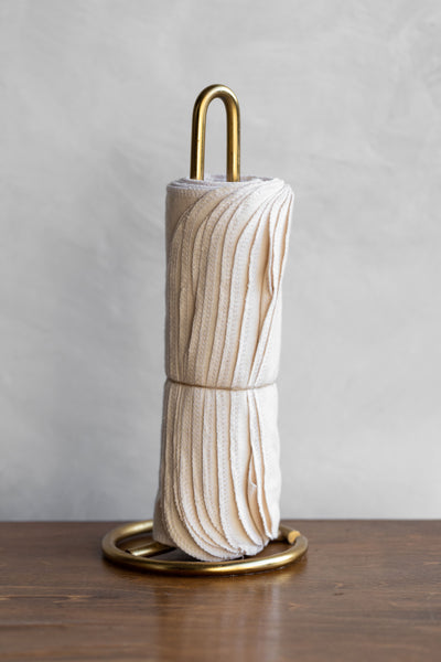 Brass Paper Towel Holder