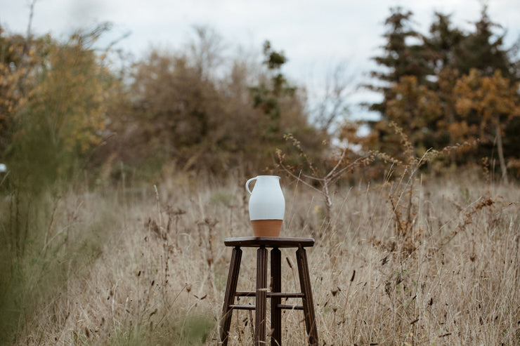 Farmhouse Pitcher - Chalk