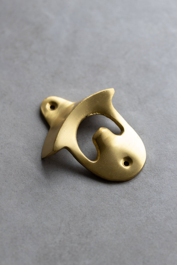 Brass Wall Mount Bottle Opener