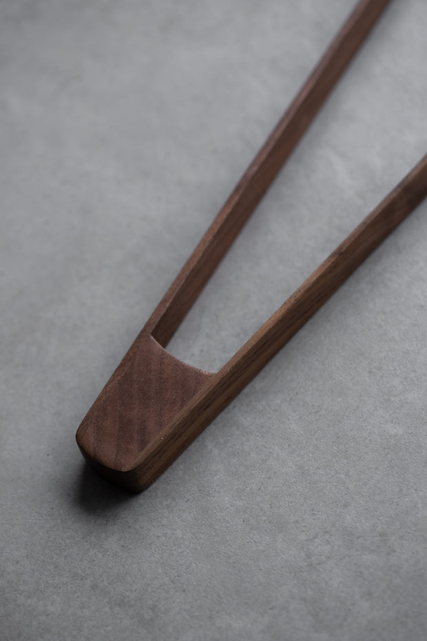 Walnut Tongs