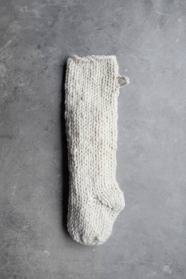 Chunky Knit Stocking