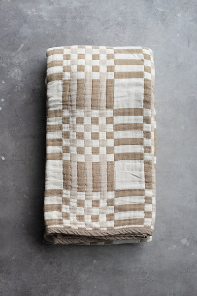 Softest Cotton Plaid Quilt