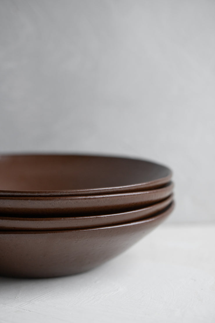 Ceramic Entree Bowl - Bark