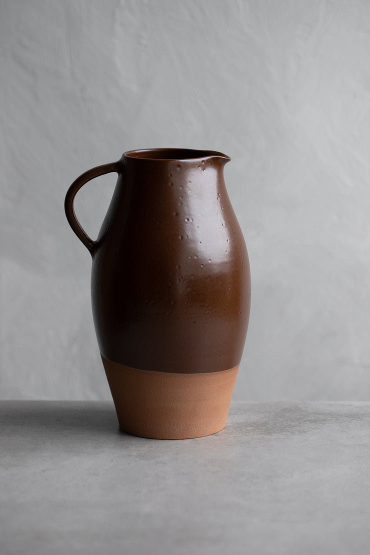 Farmhouse Pitcher - Bark