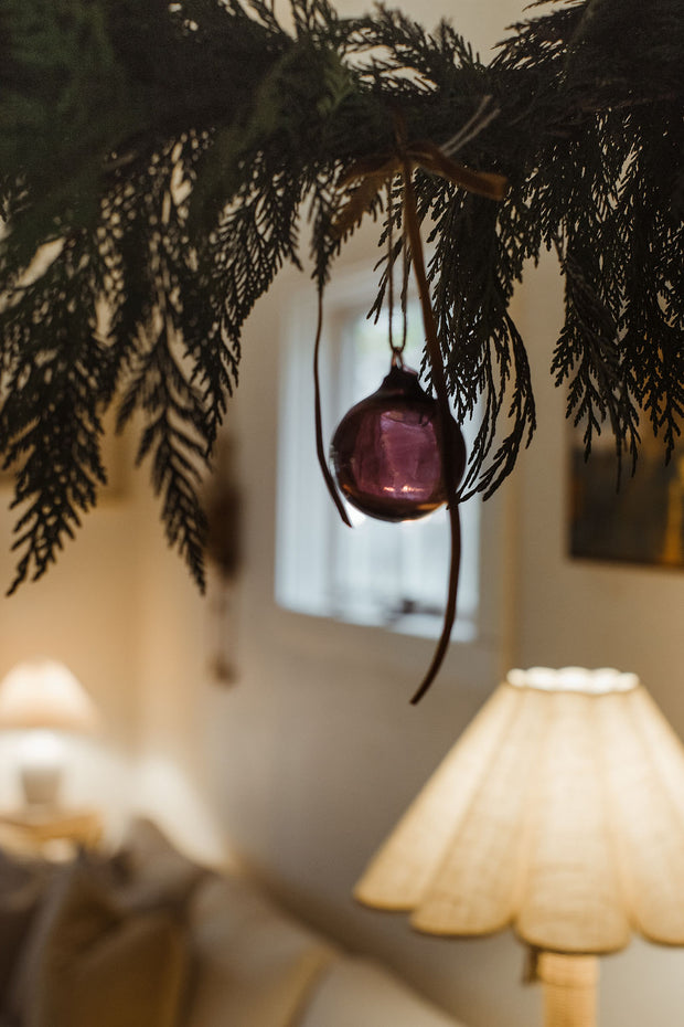 Petite Handblown Glass Bauble