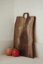 Wide Live Edge Serving Board