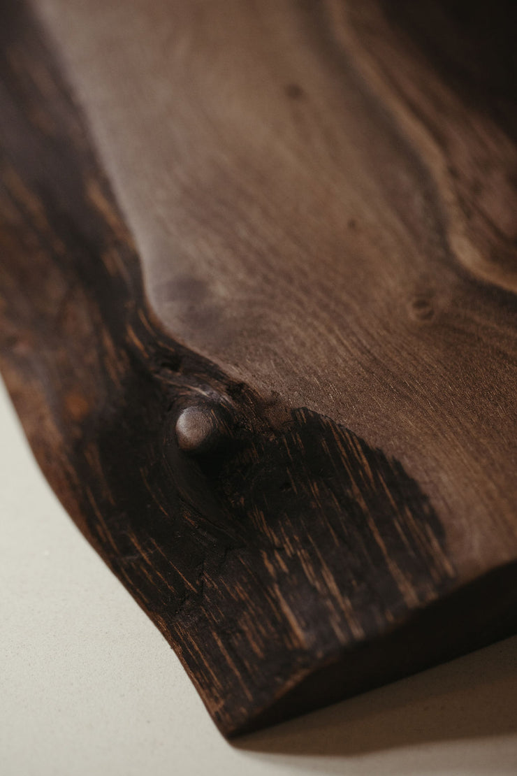 Slim Black Walnut Serving Board