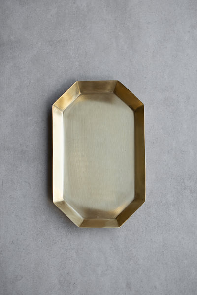 Brass Octagonal Tray