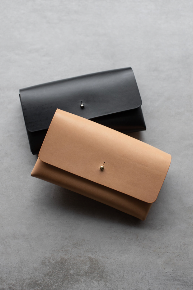 Handmade Leather Clutch