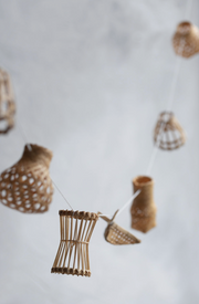 Bamboo Basket Garland