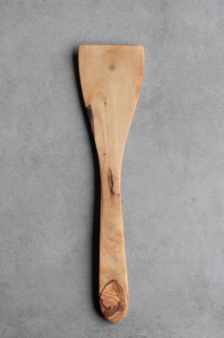 Olive Wood Flat Kitchen Spoon Spatula