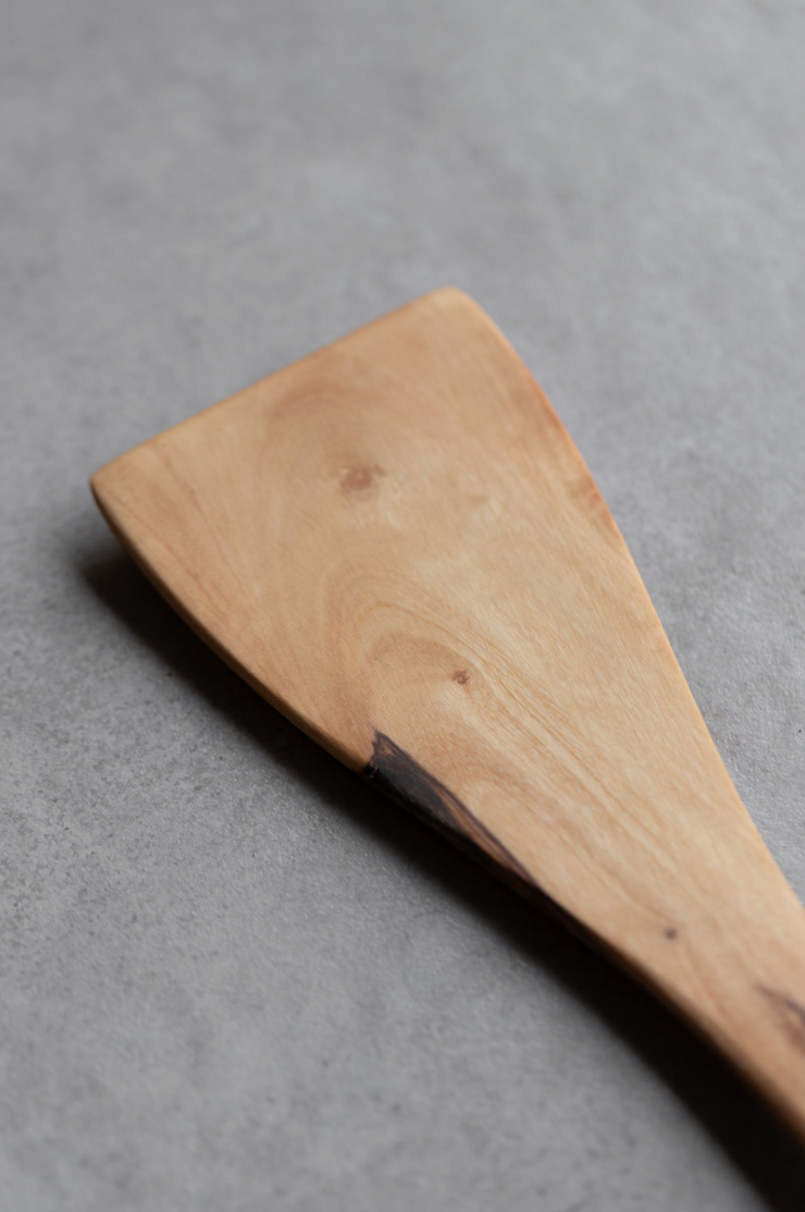 Olive Wood Flat Kitchen Spoon Spatula