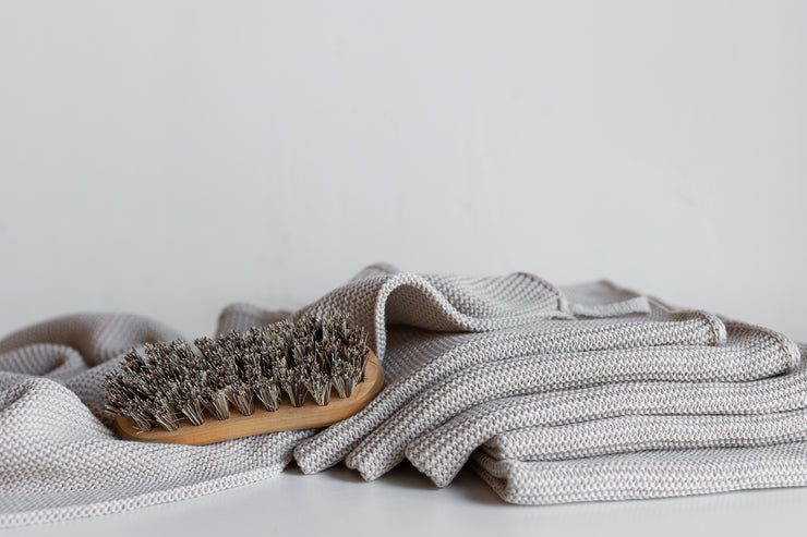 Organic Knitted Cotton Towel